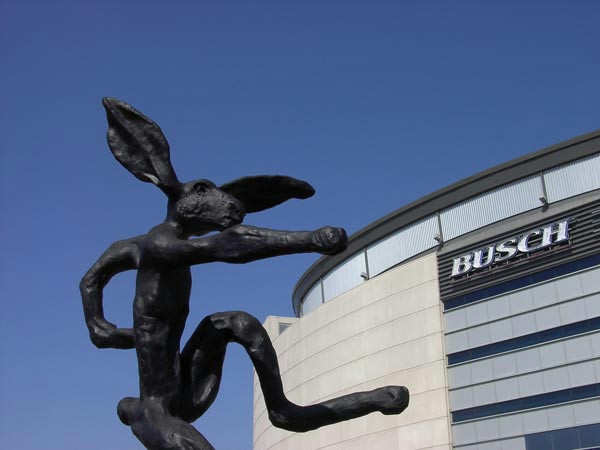 Nijinski Hare by Barry Flanagan