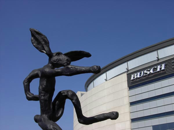 Nijinski Hare by Barry Flanagan
