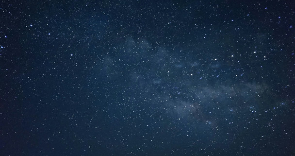 A photo of a starry night’s sky